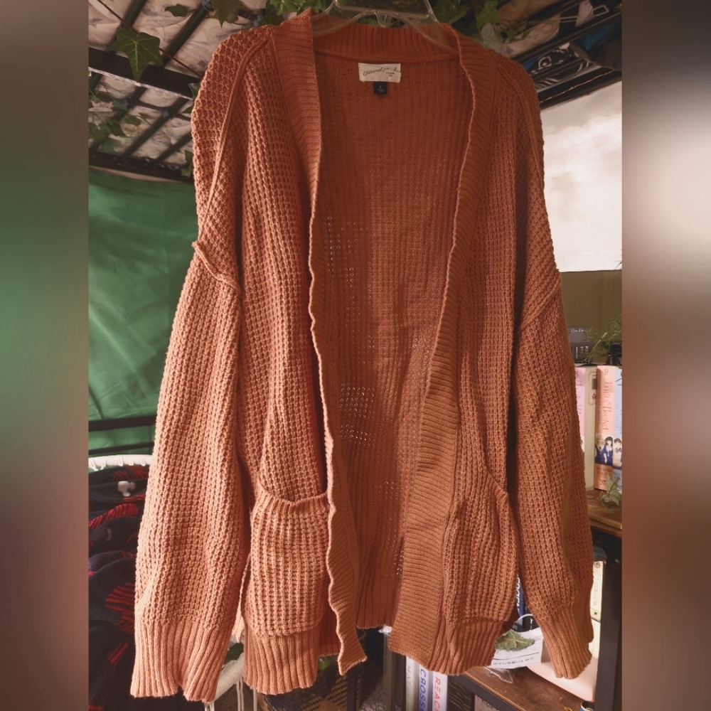 Universal Thread Goods Company - brown cardigan, XL